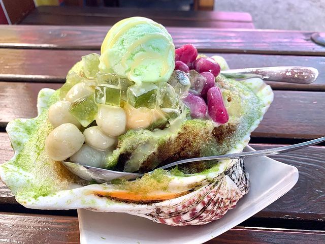 【綠島美食】小叮噹黑糖海草冰