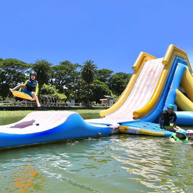高雄景點 高雄親子景點 Lotus Wake Park 蓮潭滑水主題樂園